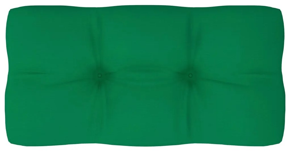 Almofadão para sofá de paletes 80x40x10 cm verde