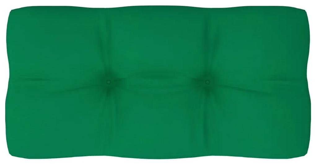 Almofadão para sofá de paletes 80x40x10 cm verde