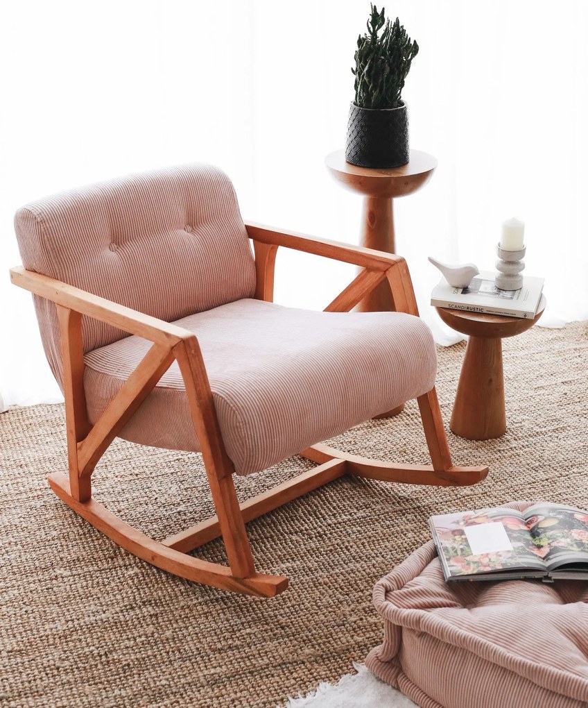 Cadeirão Nini – Rosa – 67x75x85 cm