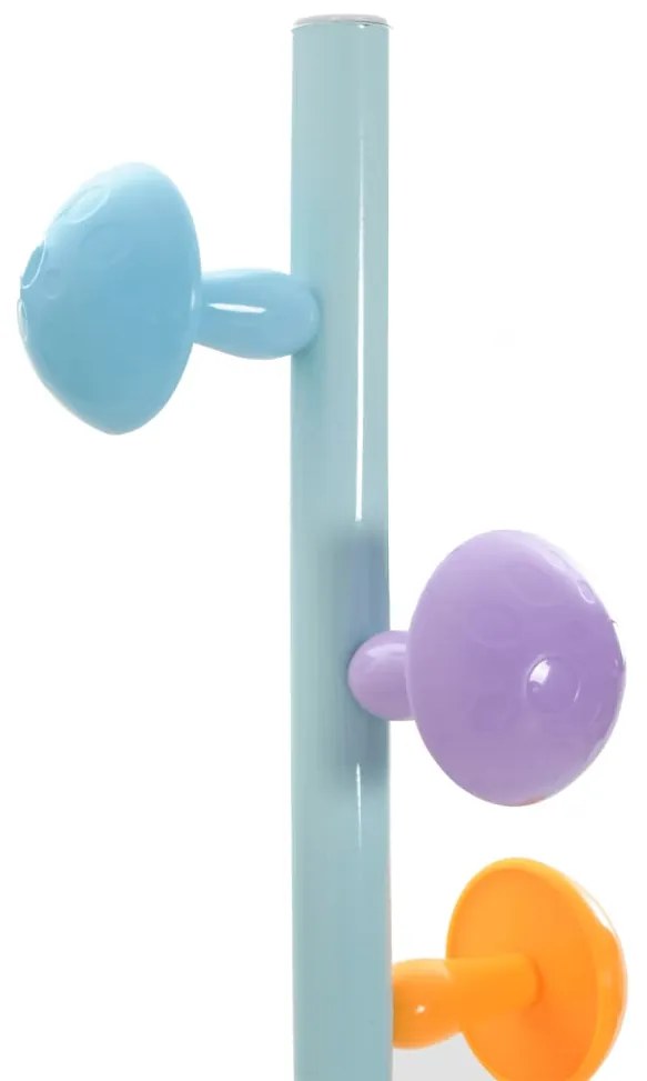 Bengaleiro 172 cm ferro revestido a pó azul