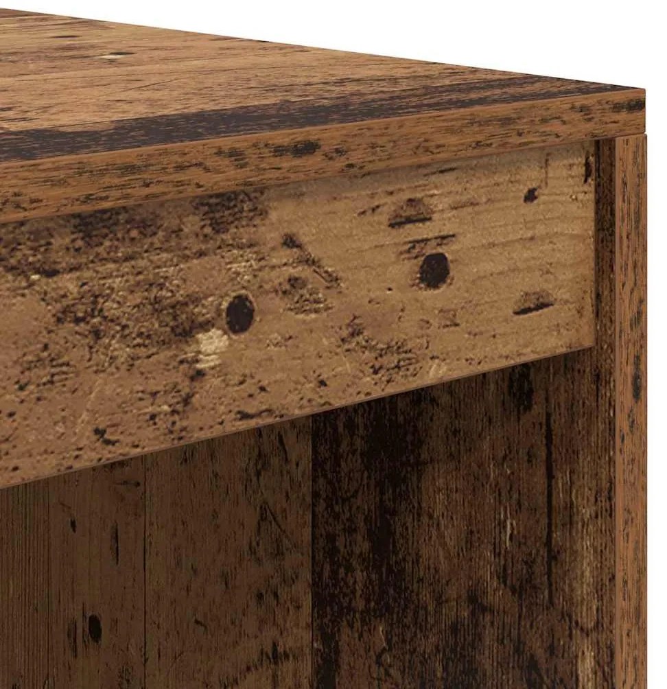 Mesa com Armazenamento Madeira Antiga Madeira Derivada