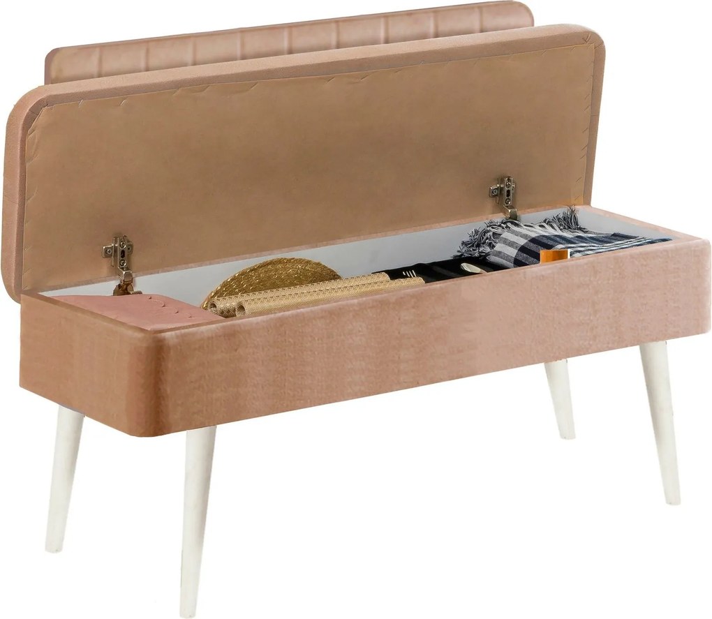 Banco Vina – Branco Pedra – 110x82,5x40 cm