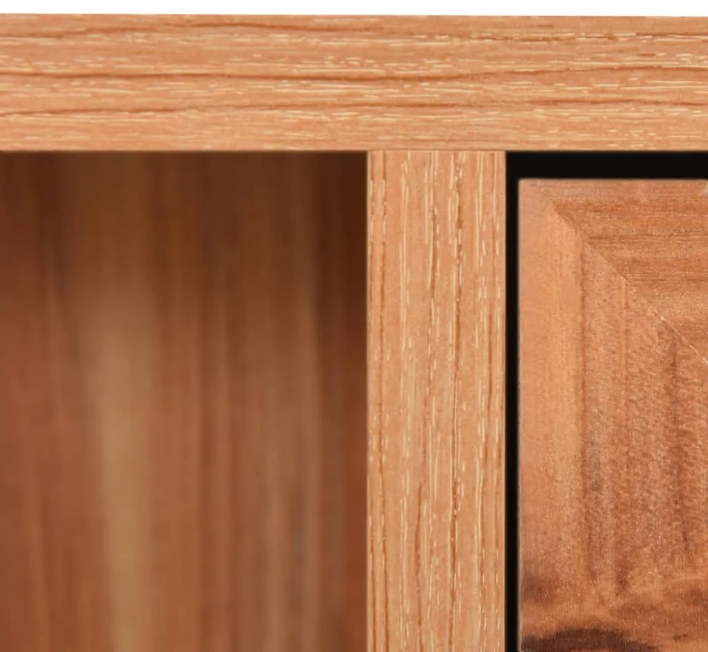 Armário espelhado para casa de banho 66x17x63 cm MDF carvalho