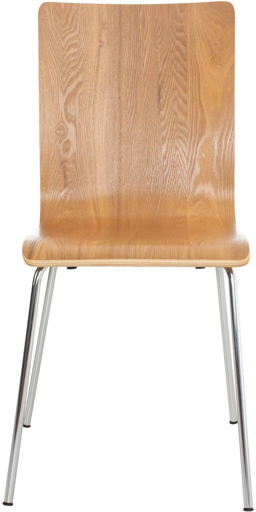 Conjunto de 2 cadeiras de cozinha e sala de jantar Pepe 43 x 87 x 47 cm Cor Carvalho