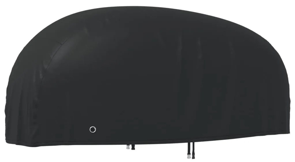 vidaXL Capa para motociclo 265x105x125 cm oxford preto