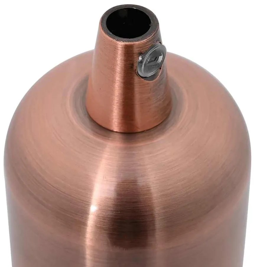 Casquilhos de lâmpadas 2 pcs Bronze vermelho E27