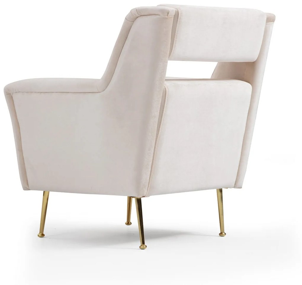 Cadeirão Wing Mira – Creme – 79x93x76 cm