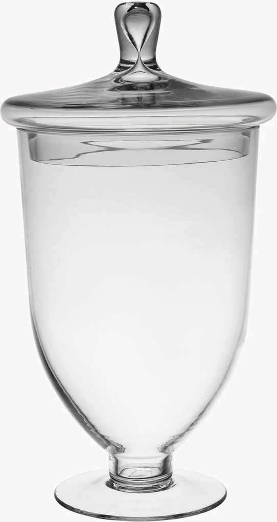 Pote de vidro com tampa Eloise