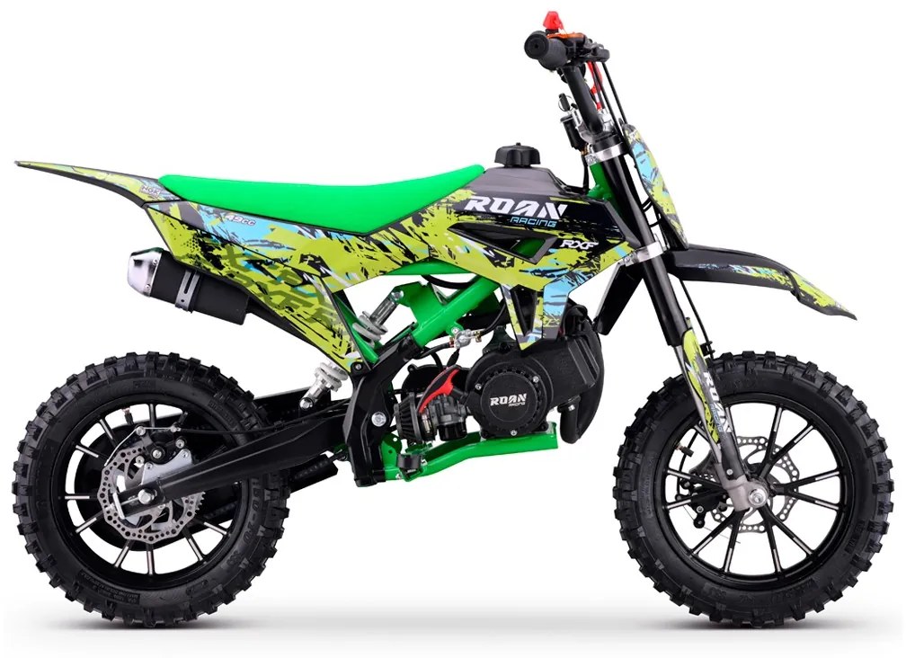 MINI MOTO PARA CRIANÇAS MiniCross Roan RXF 49cc 4.5CV Verde