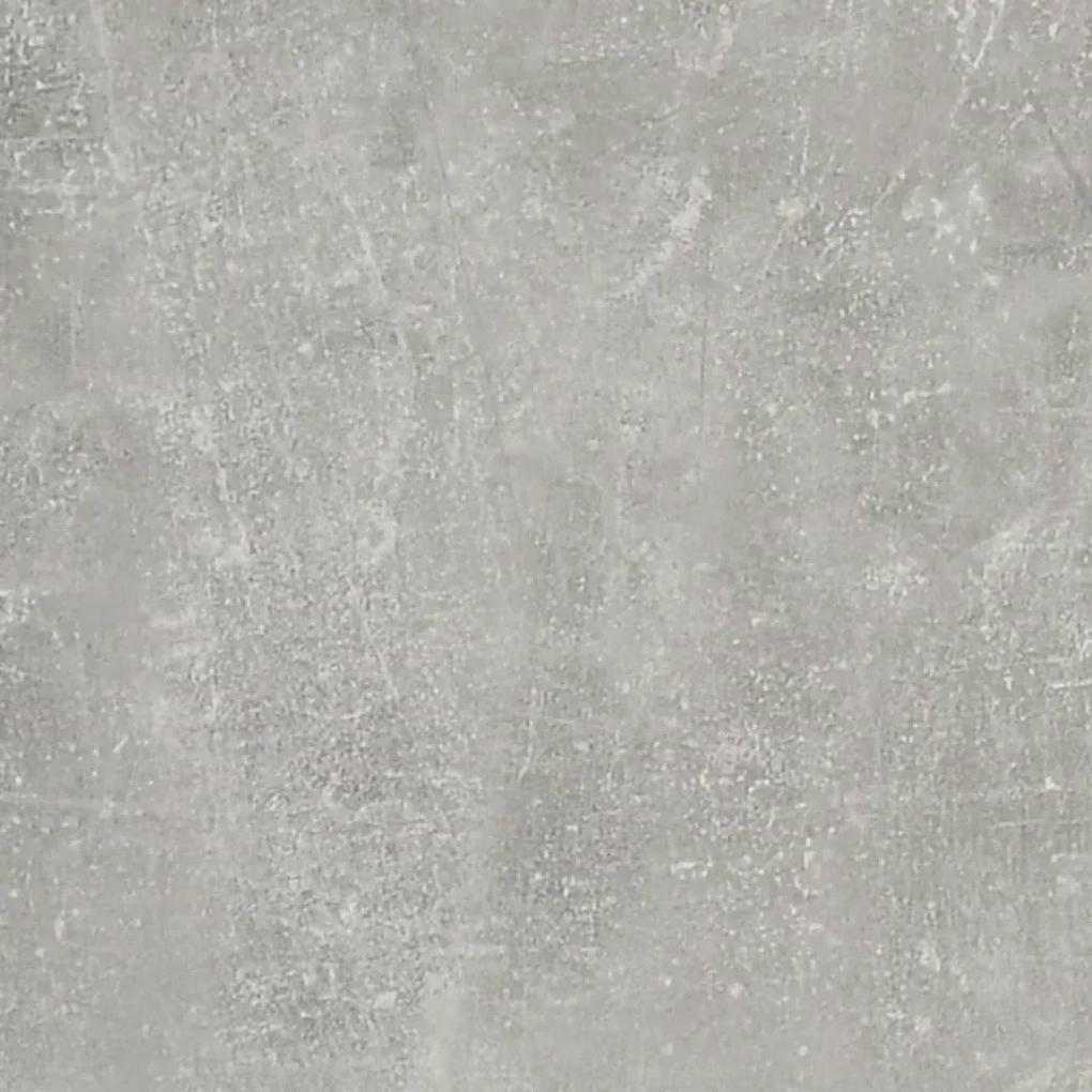 Mesas de cabeceira 2 pcs 40x35x50 cm cinzento cimento
