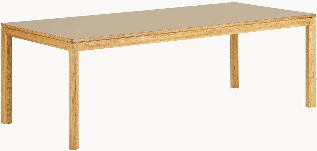 Mesa de jantar extensível em madeira Bowen, 220-270-320 x 100 cm