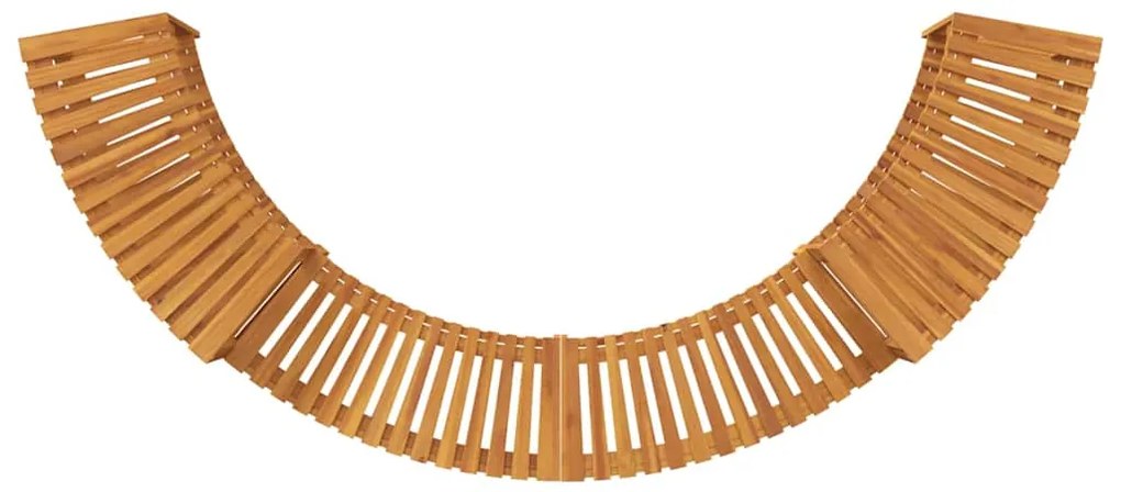 Surround para Hidromassagem Semicircular 252x111.5x55.5 cm Madeira Mac