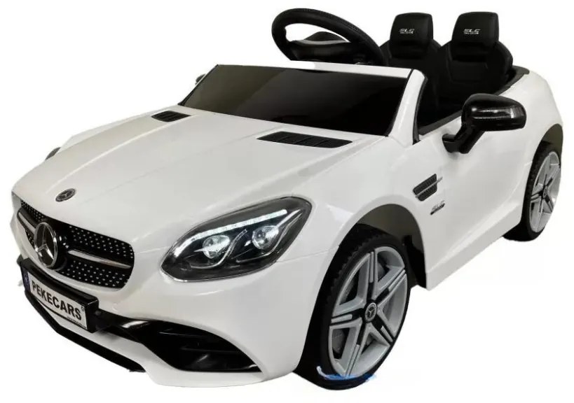 Carro elétrico para crianças Mercedes SLC 300 12V 2.4G Branco