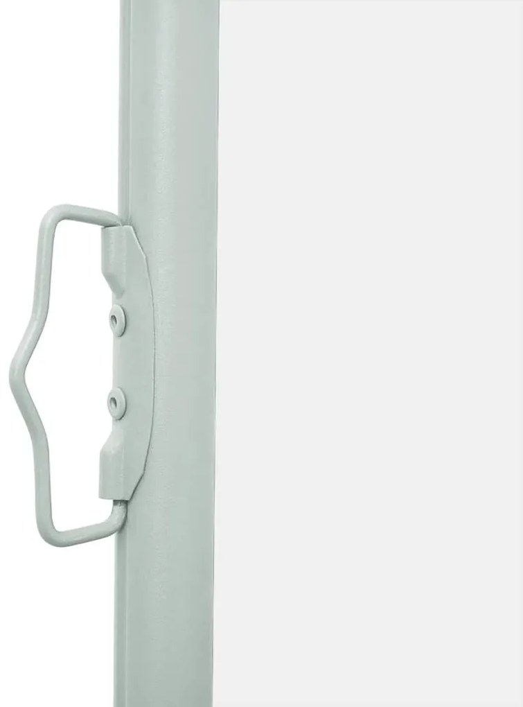 Toldo lateral retrátil para pátio 100x300 cm creme