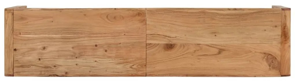 Banco 160x38x45 cm madeira de acácia maciça