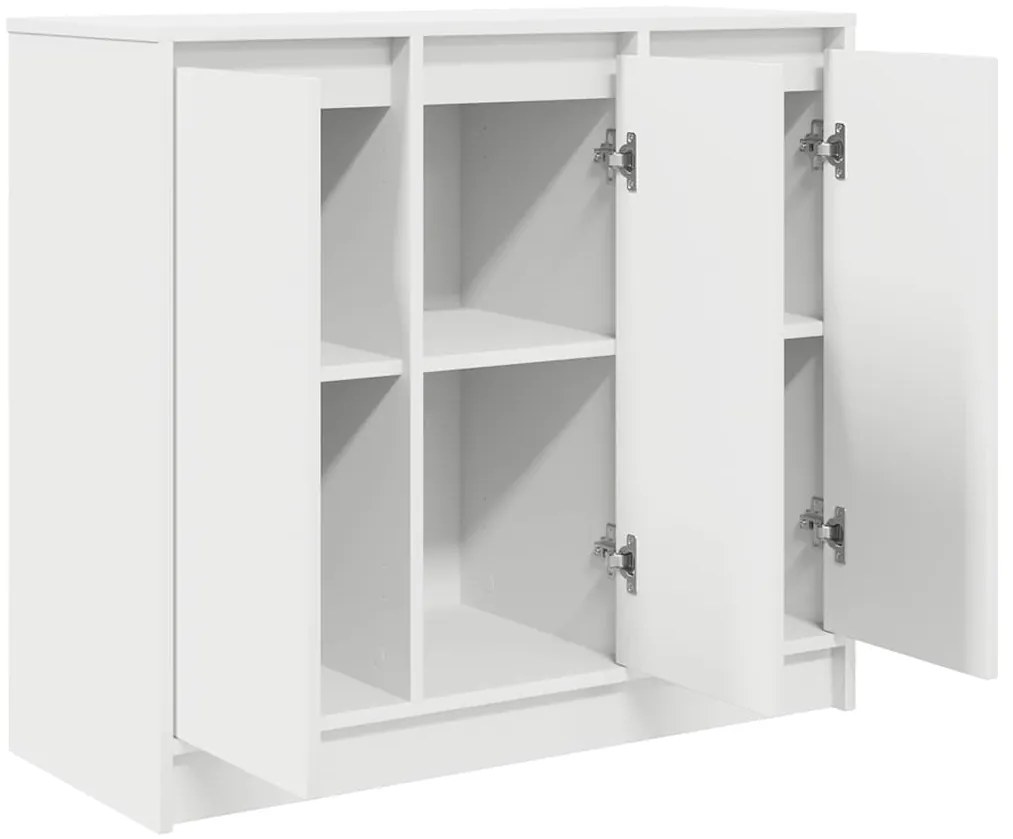 Aparador 85x34x76 cm derivados de madeira branco