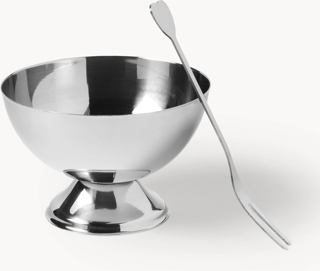 Taça para petiscos em aço inoxidável Shiloh