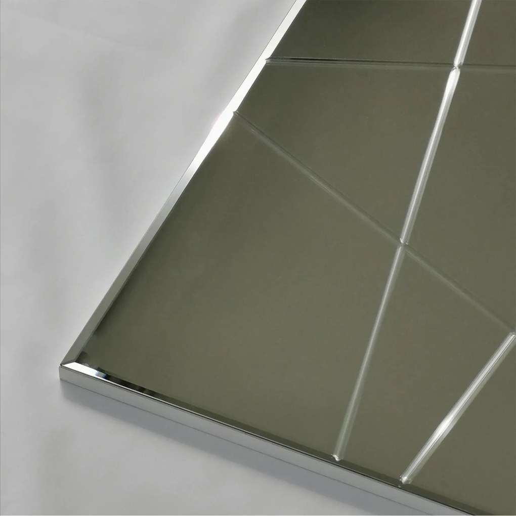 Espelho A331D – Prateado – 130 cm x 62 cm x 2,2 cm