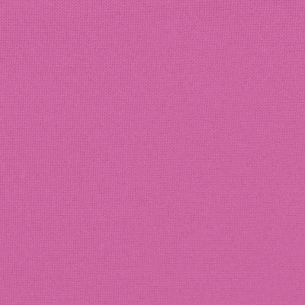 Almofadões p/ banco de jardim 2 pcs 100x50x7 cm tecido rosa
