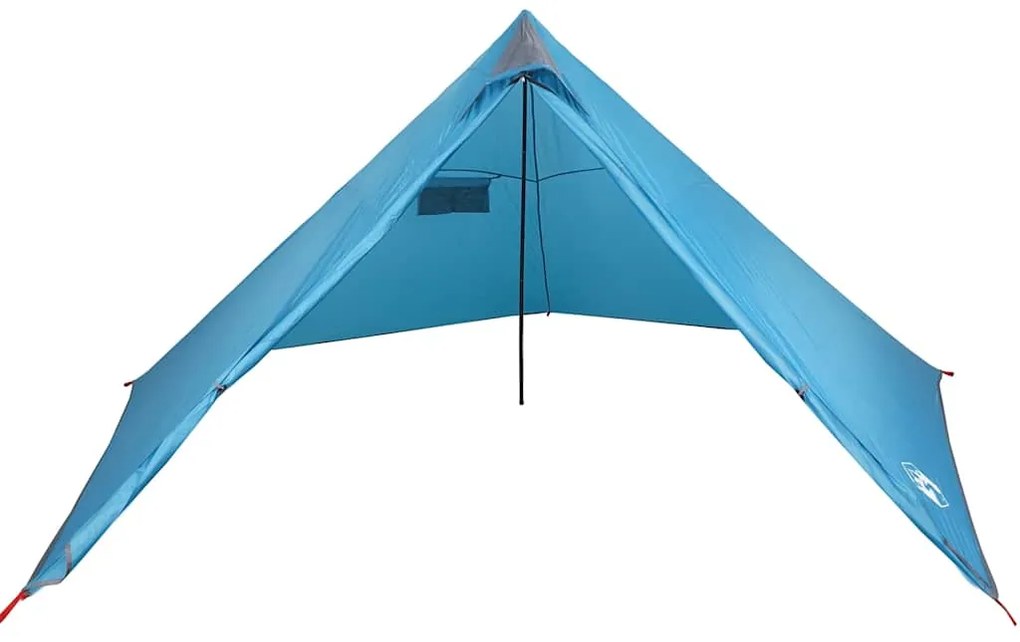 Tenda familiar tipi para 7 pessoas impermeável azul