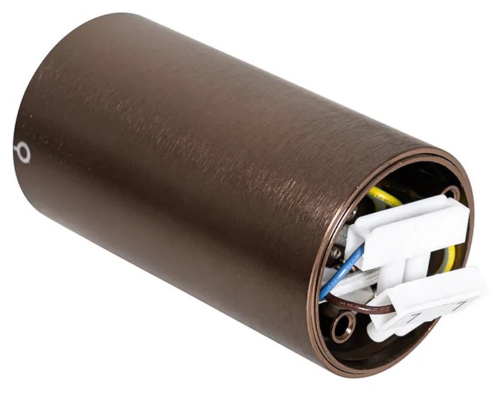Foco moderno bronze escuro 5,5 cm - Tuba