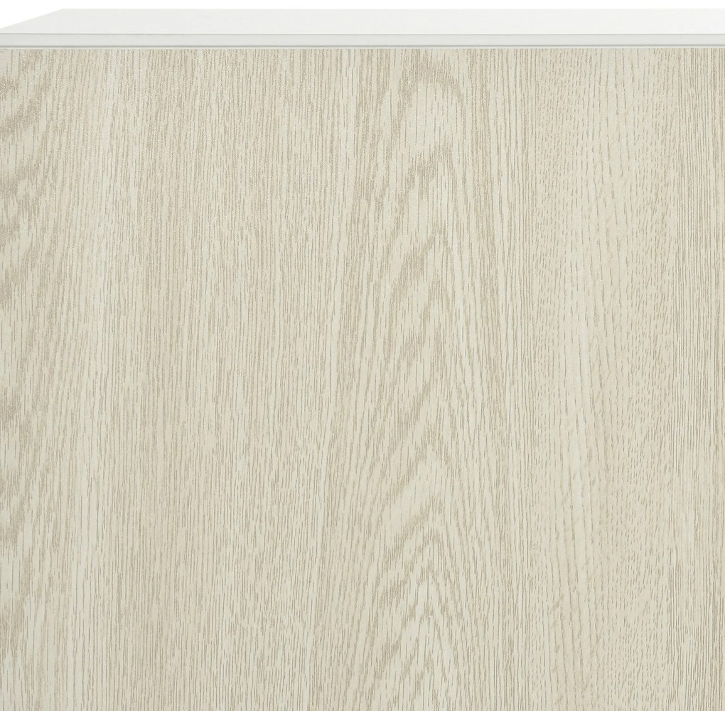 HOMCOM Móvel de TV para Sala de Estar Móvel para Televisor 150x31,5x40cm e Prateleira de Parede 95,5x16x60cm Madeira