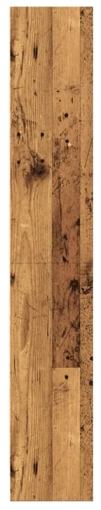 Estante 60x24x143 cm derivados de madeira madeira velha