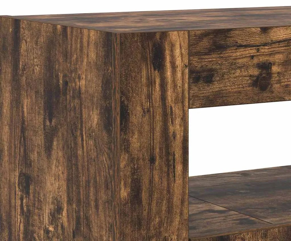 Buffet Carvalho Defumado Madeira Engenhada 116 x 30 x 75 cm