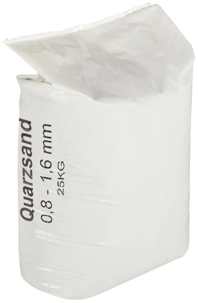 Areia para filtro 25 kg 0,8-1,6 mm