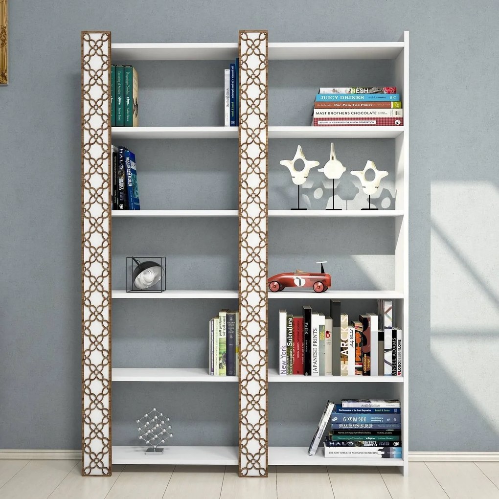 Estante City – Branco – 124,6 x 170 x 24,2 cm