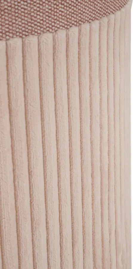 PUFE C/CAIXA 3 PEÇAS Ø 40,5X49,5-35X42-31X38 CM ROSA