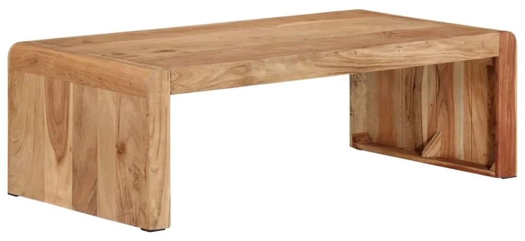 Mesa de centro 110x55x35 cm madeira de acácia maciça