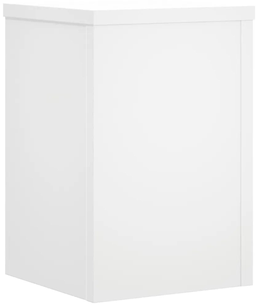 Suportes p/ plantas 2 pcs 20x20x30 cm derivados madeira branco