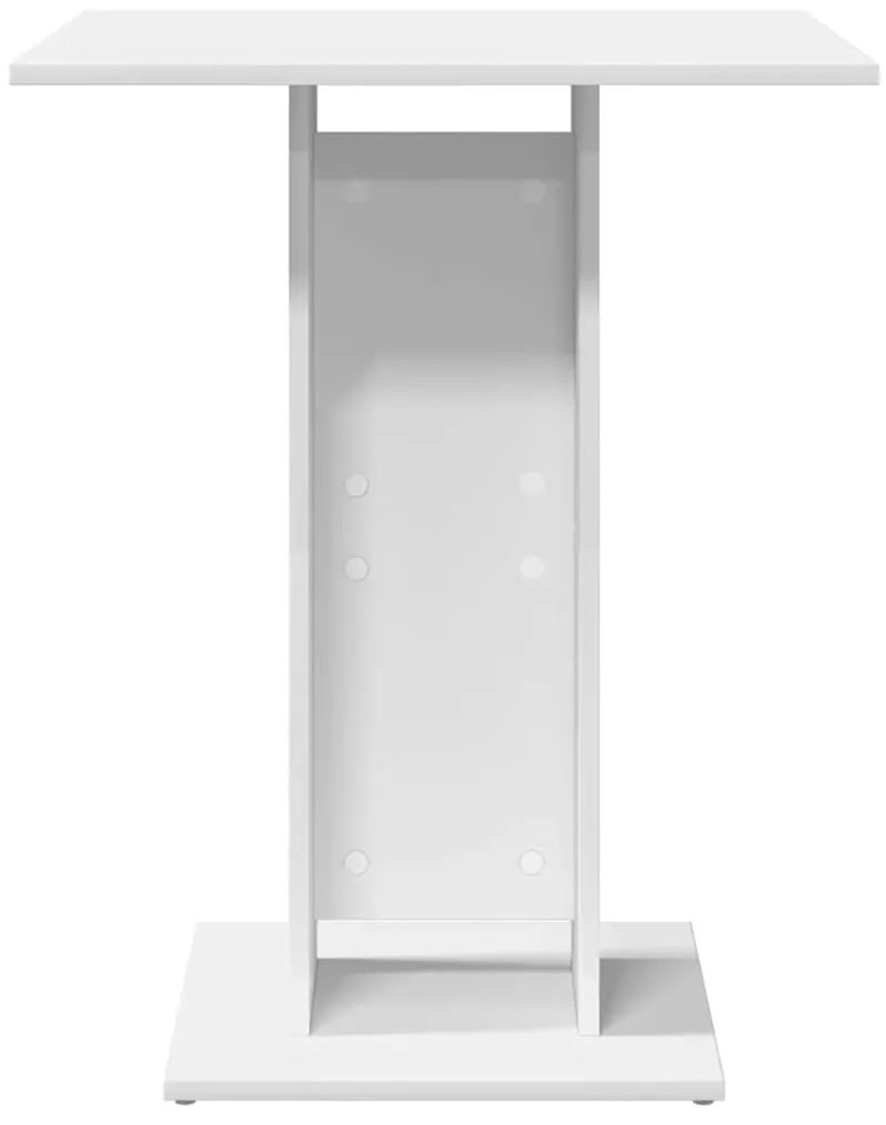 Mesa de bistrô 60x60x75 cm derivados de madeira branco