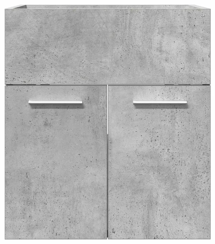 Móvel p/ lavatório 41x38,5x46 cm deriv. madeira cinza cimento