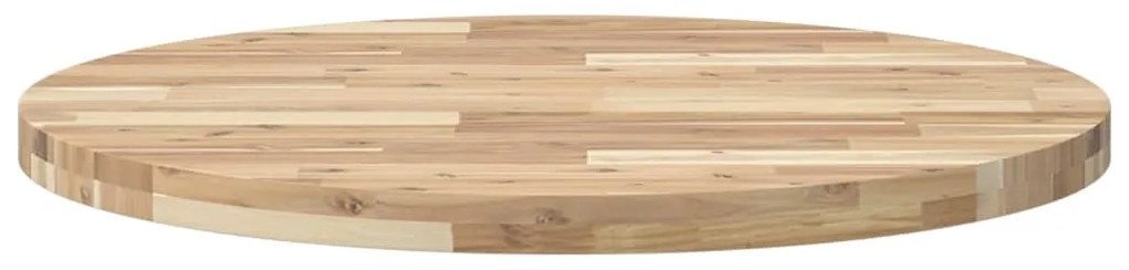 Tampo de mesa redondo Ø80x4 cm madeira de acácia maciça