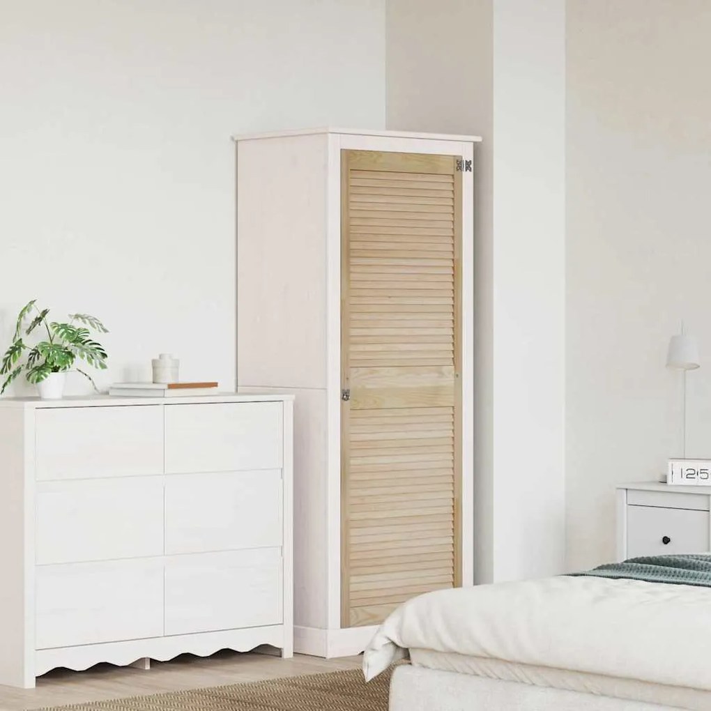 vidaXL Porta de Armário com porta Natural 140.5 x 2 x 59.5 cm