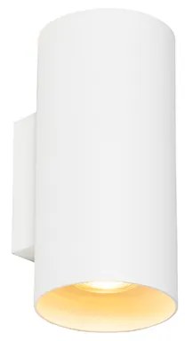 Candeeiro de parede design branco redondo - Sab Design