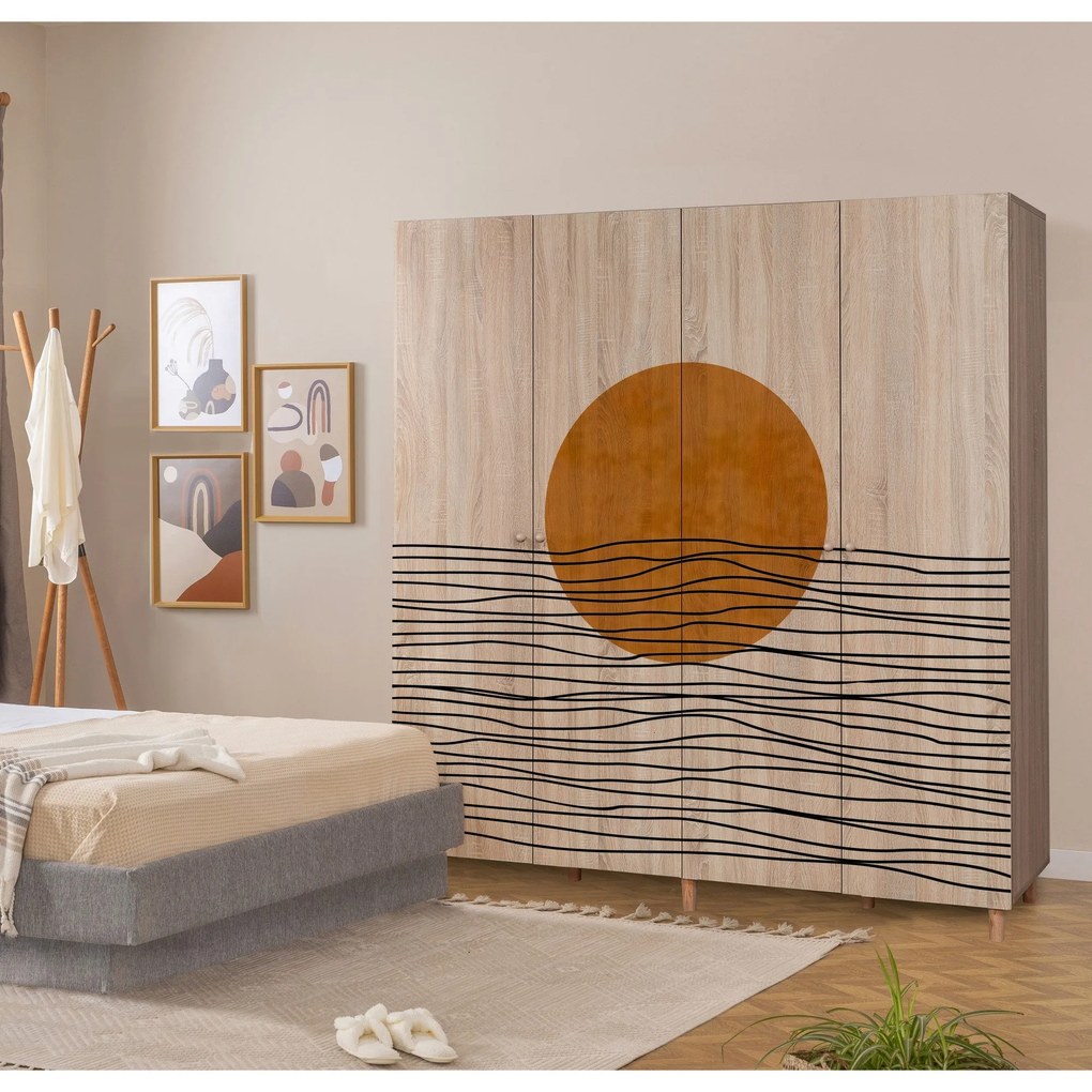 Guarda-Roupa Loni – Sonomo – 180x192x52 cm