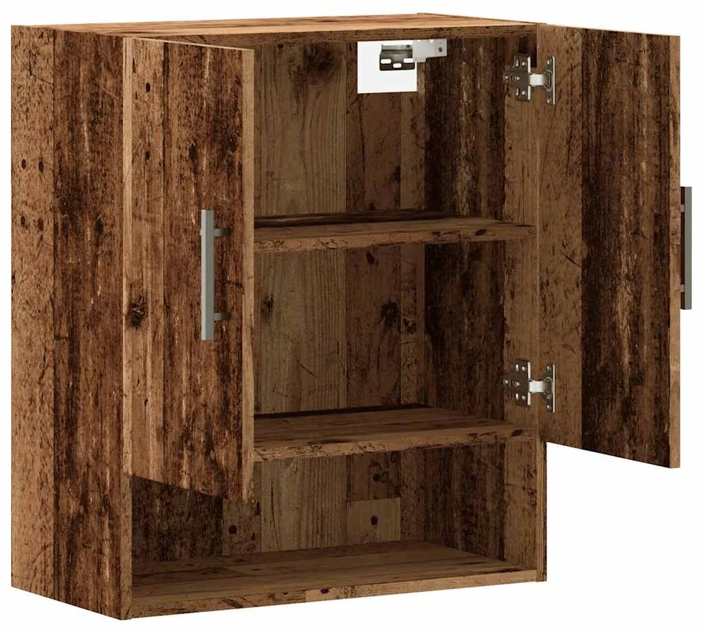 Armário parede 60x31x70 cm derivados de madeira madeira velha