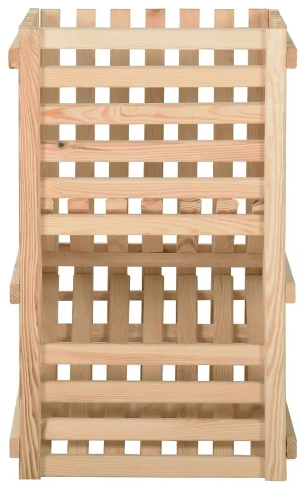 Caixa para batatas 50x50x80 cm pinho maciço
