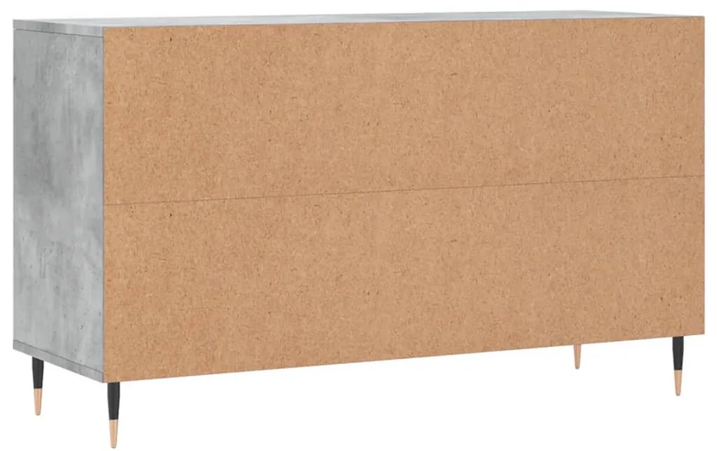 Sapateira 102x36x60 cm derivados de madeira cinzento cimento
