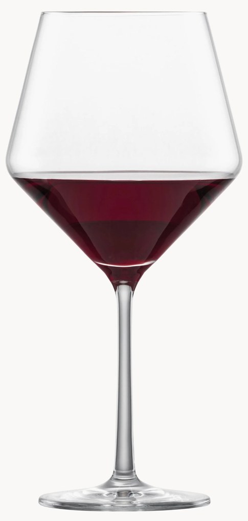 Copos de vinho tinto de cristal Pure, conjunto de 2