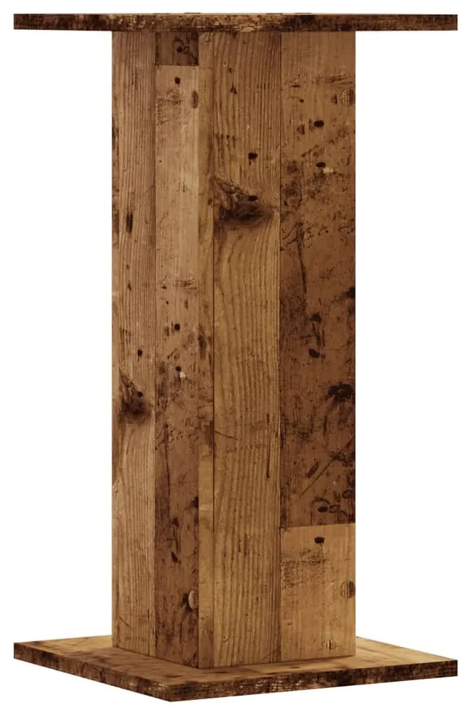 Suportes p/ plantas 2 pcs 30x30x60 cm derivados de madeira