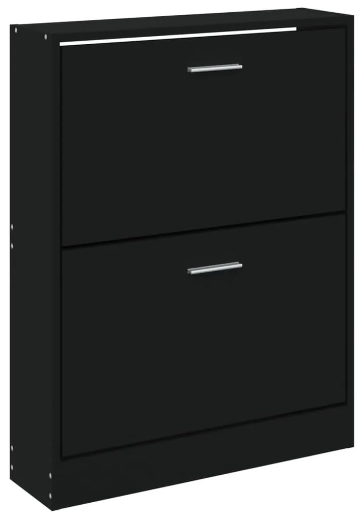 Sapateira 59x17x81 cm derivados de madeira preto