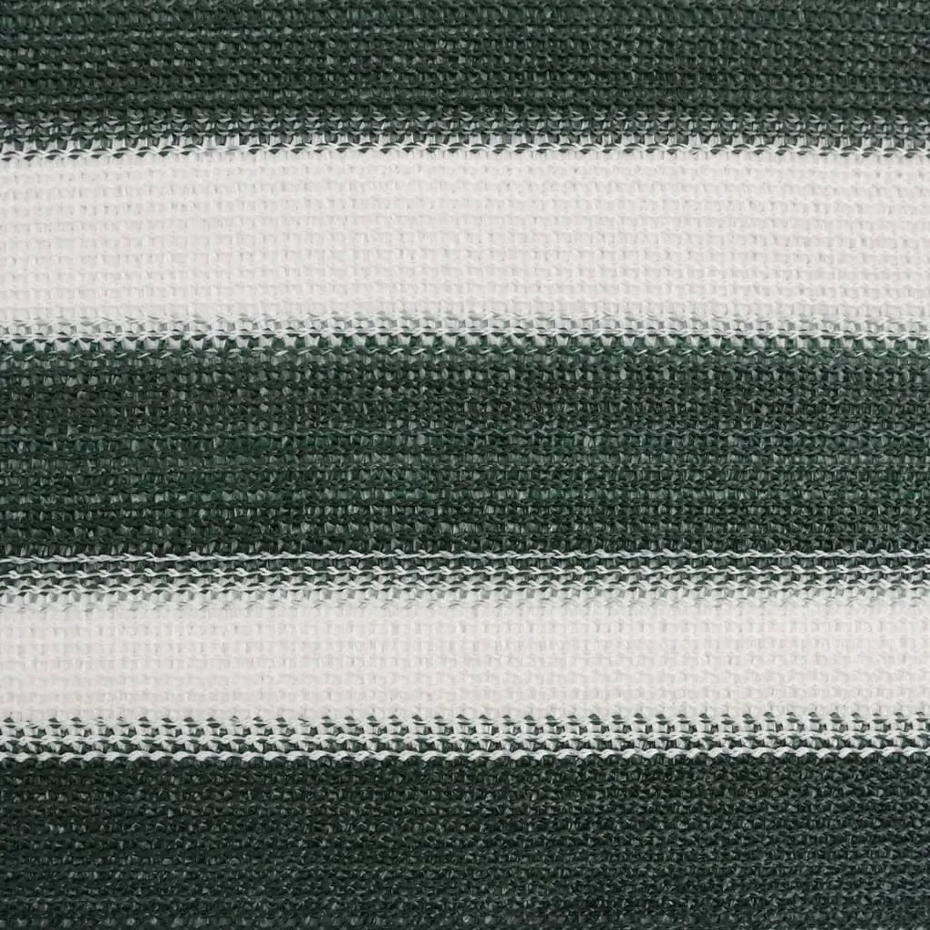 Rede ocultação p/ privacidade PEAD 195g/m² 1,5x10m verde branco