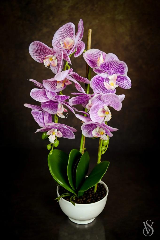 Orquídea Artificial em Vaso 50 cm 1