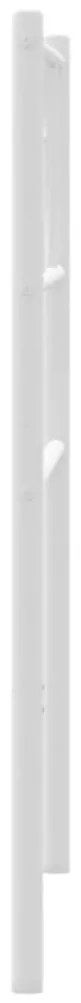 Cabeceira de cama 80 cm metal branco