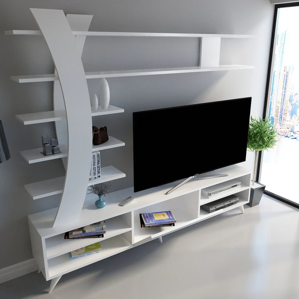 Unidade TV Duru – Branco – 180x162x29,5 cm