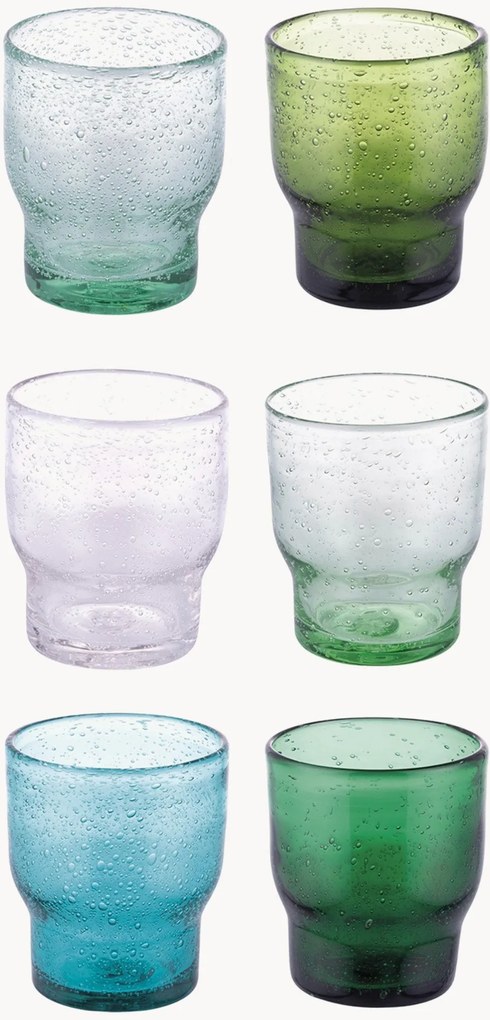 Copos Unico, conjunto de 6